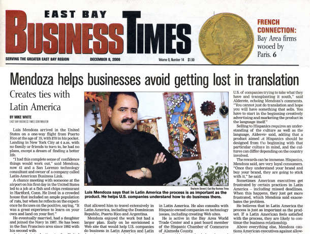 Luis Mendoza - East Bay Times